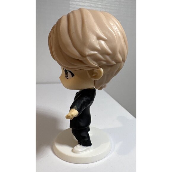 BTS Jungkook McDonalds 2025 Toy Blonde Hair Black Suit Happy Meal Toy - Picture 4 of 6